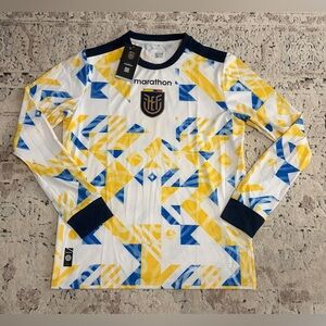 Marathon Authentic Ecuador National Team Multi Color Training Jersey Men’s Sz: M